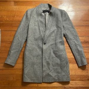 Zara grey coat